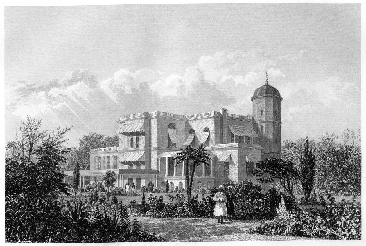 रेजीडेंसी, लखनऊ, भारत, c1860 द्वारा अज्ञात