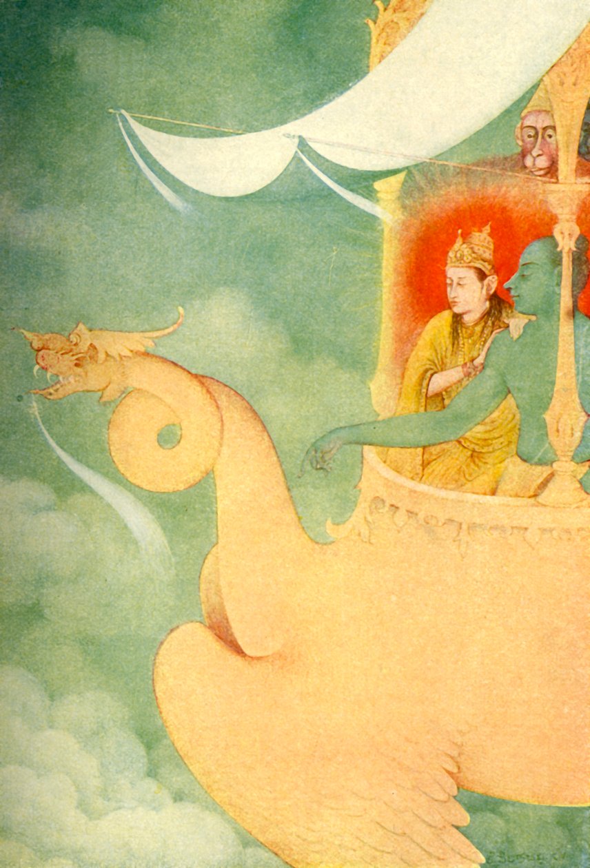 'द रिटर्न ऑफ राम', 1920। द्वारा अज्ञात