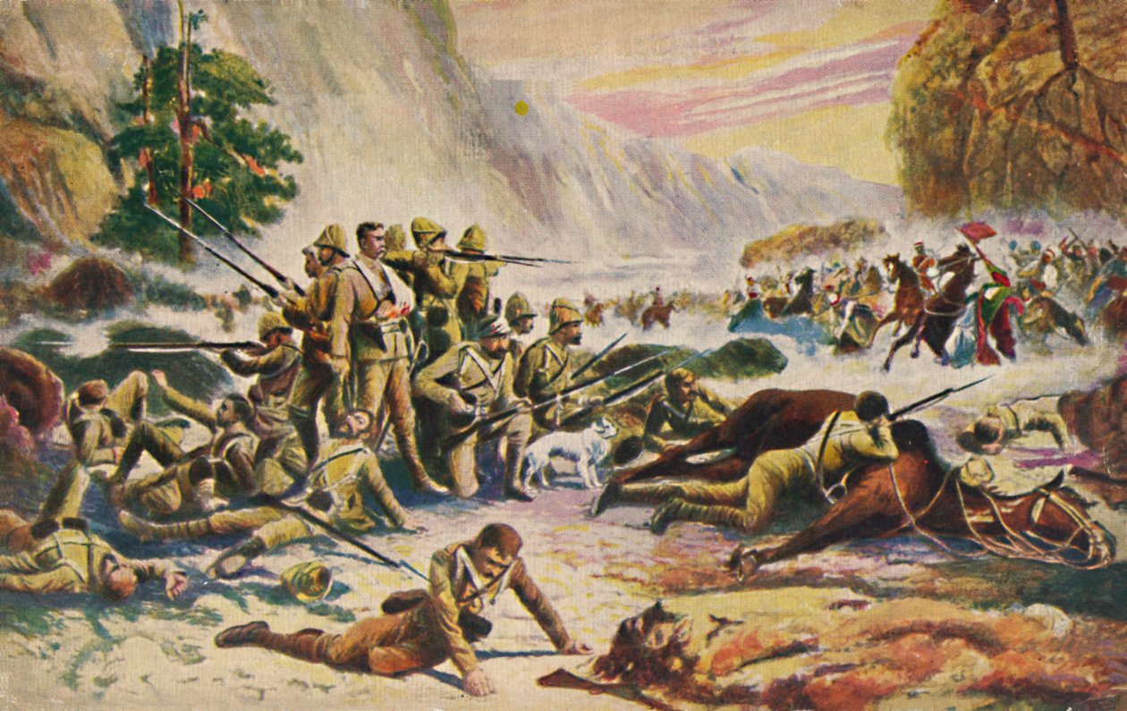 रॉयल बर्कशायर रेजिमेंट। 1880, 1939 में माईवैंड में वीर स्टैंड द्वारा अज्ञात