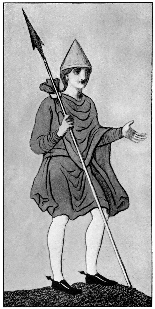 सक्सोन मेंटल, बन्धन की विधि दिखा रहा है, 1910 द्वारा अज्ञात