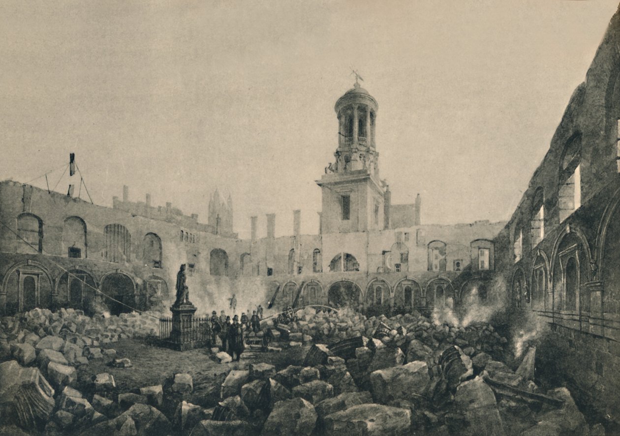 1838, 1928 में आग के बाद दूसरा रॉयल एक्सचेंज द्वारा अज्ञात