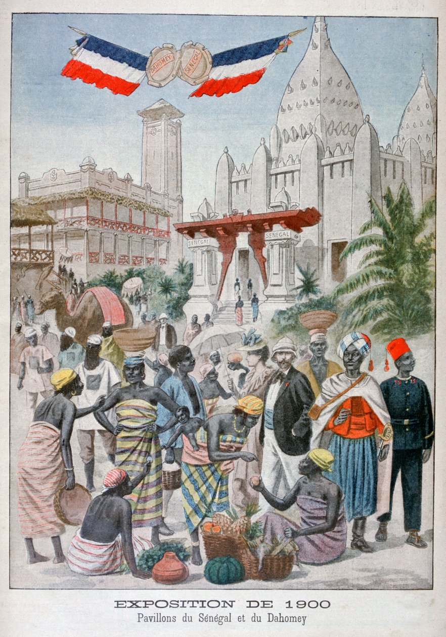 1900, पेरिस, 1900 की सार्वभौमिक प्रदर्शनी में सेंगलाइज़ पैवेलियन द्वारा अज्ञात