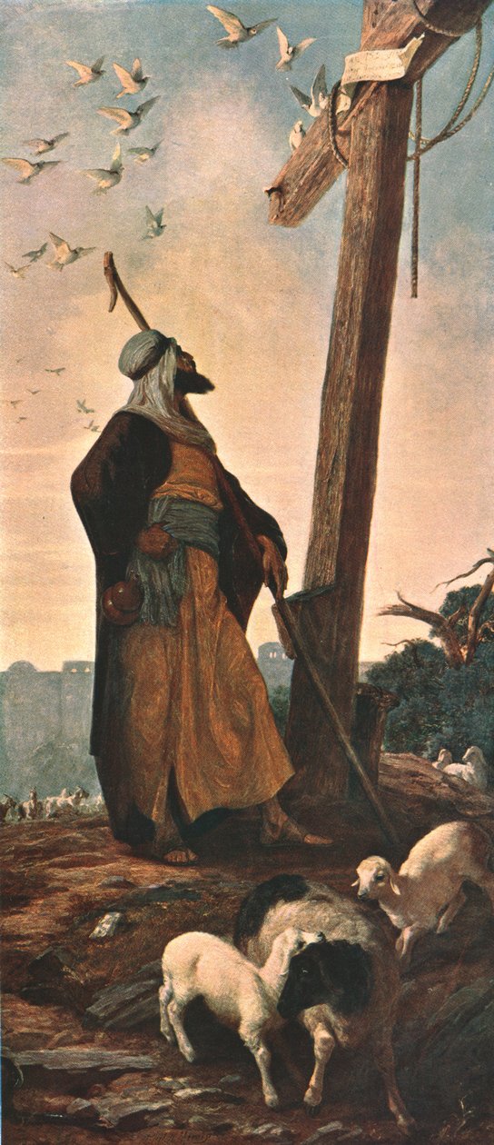 यरूशलेम का चरवाहा, c1881, c1902। द्वारा अज्ञात