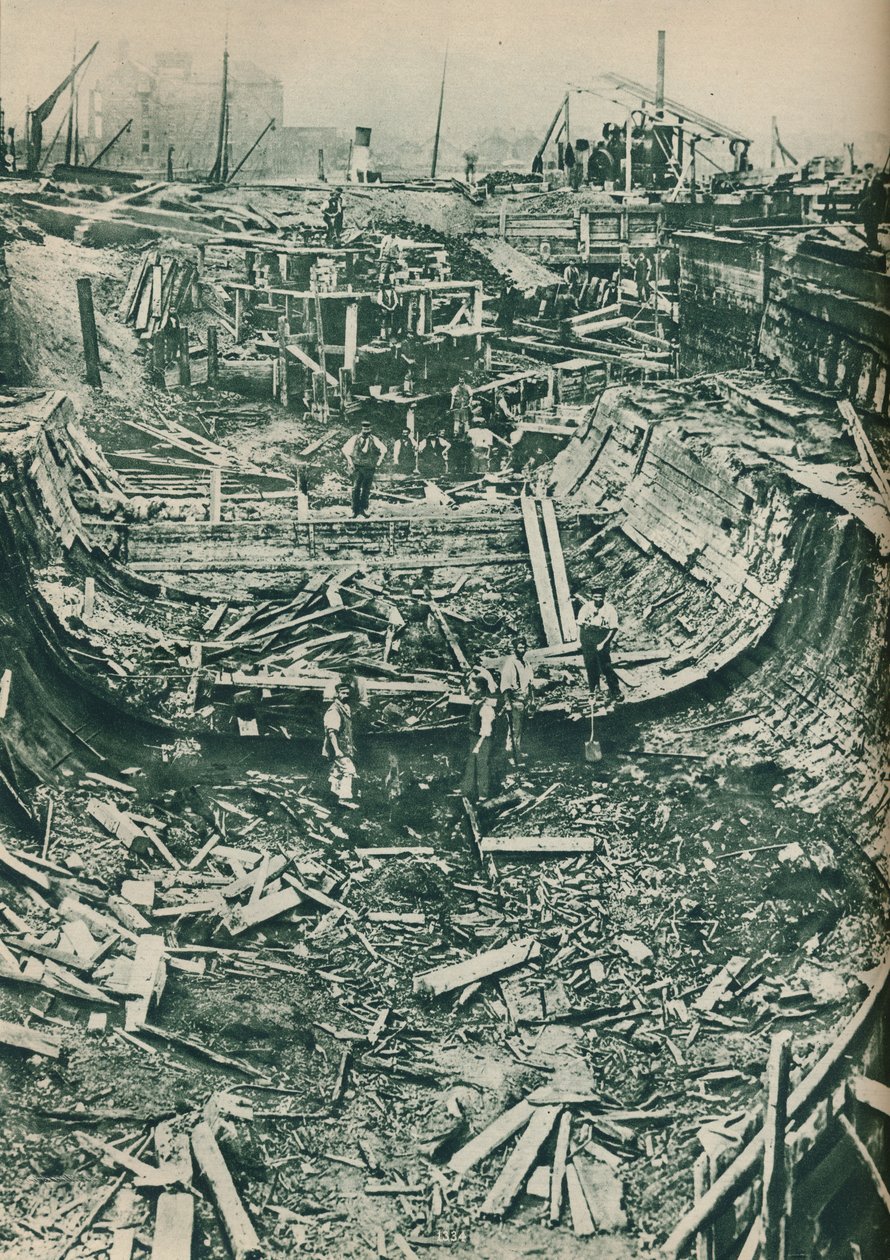 वह जहाज जो एक सूखा डॉक बन गया, 1937 द्वारा अज्ञात