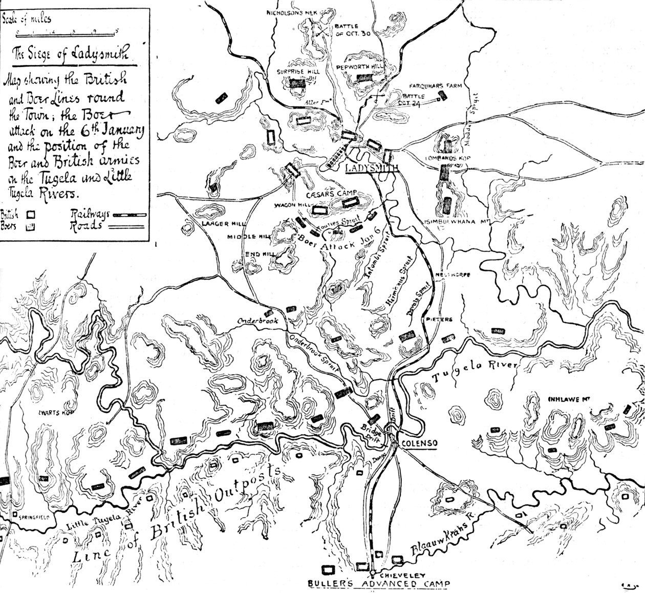 सीज ऑफ़ लैडस्मिथ, c1899, 1902 द्वारा अज्ञात