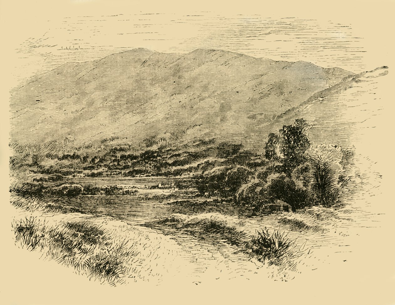 डोडोना की साइट, 1890। द्वारा अज्ञात