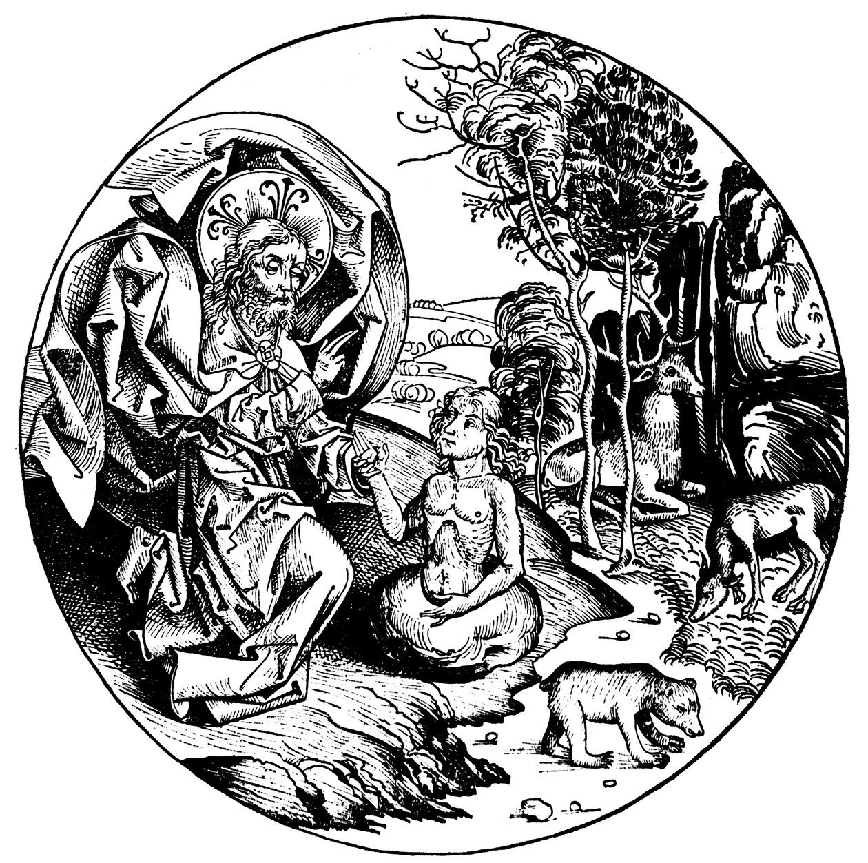 सृष्टि का छठा दिन, 1493 द्वारा अज्ञात