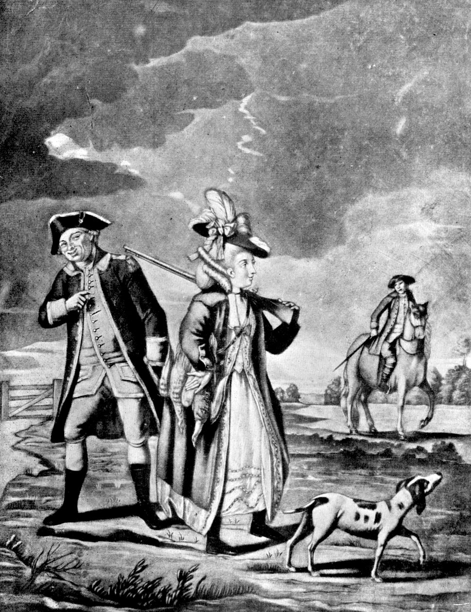 द स्पोर्टिंग लेडी, 1776 द्वारा अज्ञात