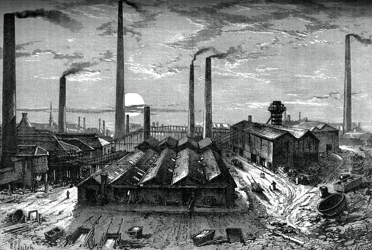 सेंट रोलॉक्स रासायनिक कार्य, ग्लासगो, c1880 द्वारा अज्ञात