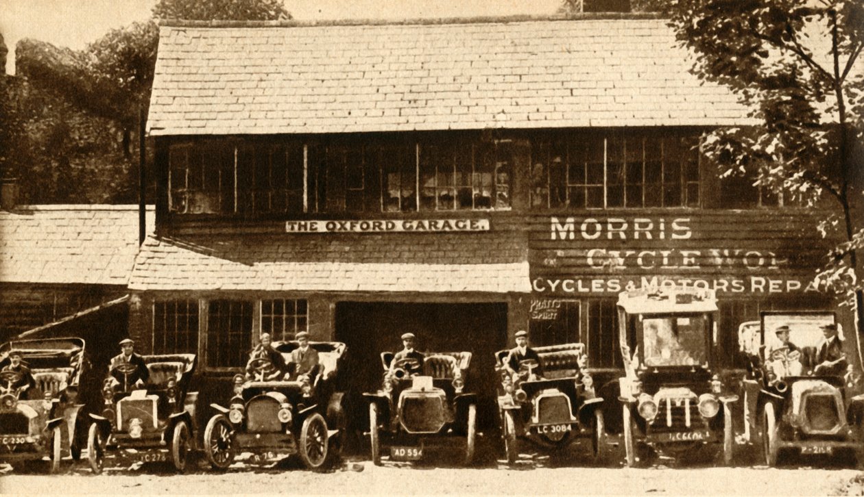 मॉरिस मोटर्स का प्रारंभिक बिंदु, 1912, 1933। द्वारा अज्ञात
