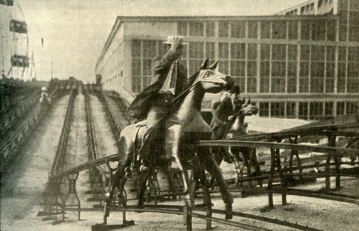 स्टीपलचेज़, 1910। द्वारा अज्ञात