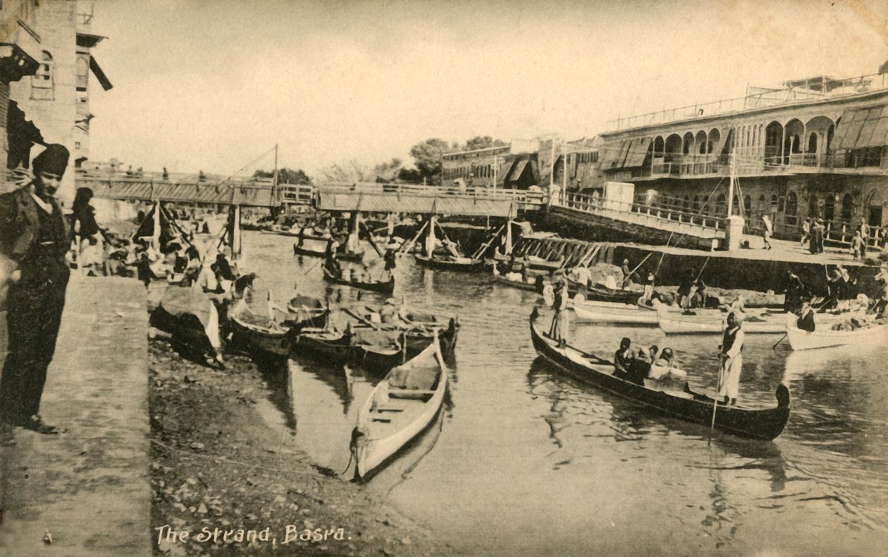 द स्ट्रैंड, बसरा, c1918-c1939। द्वारा अज्ञात