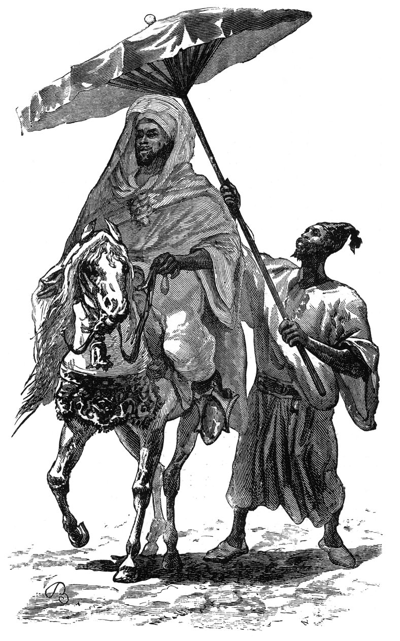 मोरक्को के सुल्तान, c1890 द्वारा अज्ञात