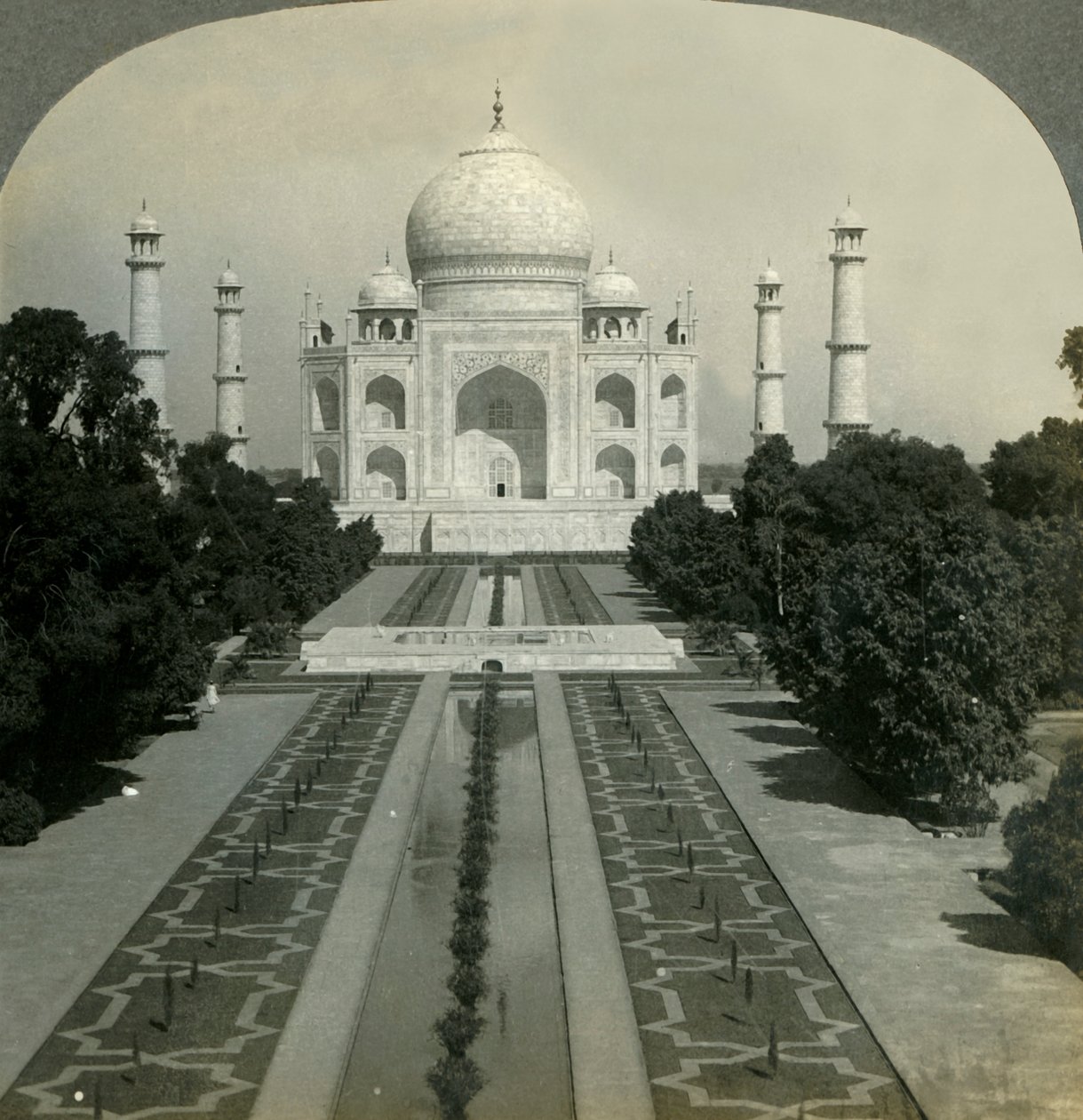 ताजमहल, आगरा, भारत, 1902। द्वारा अज्ञात