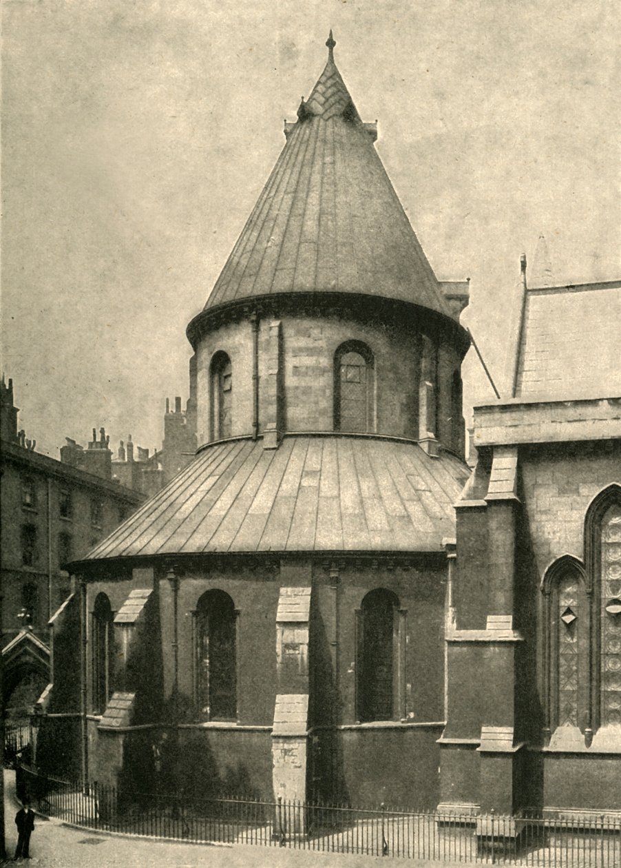 द टेम्पल चर्च, 1908 द्वारा अज्ञात