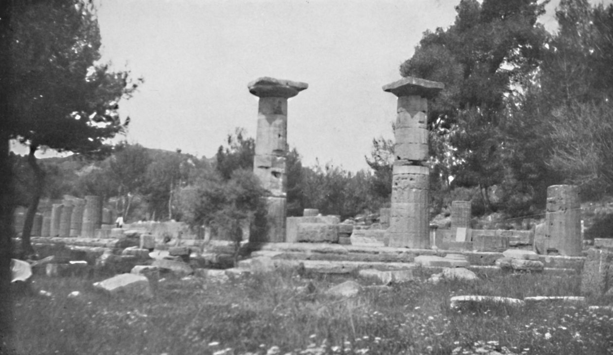 ओलम्पिया, 1913 में हेरा का मंदिर द्वारा अज्ञात
