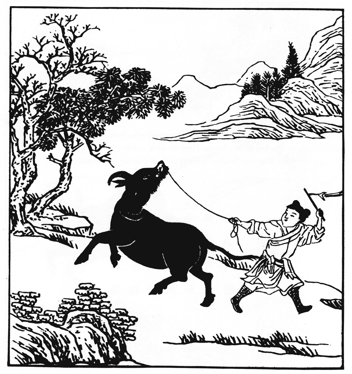 पमिंग (फुम्यो) द्वारा द टेन ऑक्सहेर्डिंग पिक्चर्स, एक अज्ञात लेखक, स्टेज 2: टमिंग, अनुशासन शुरू हुआ (फोटो) द्वारा अज्ञात