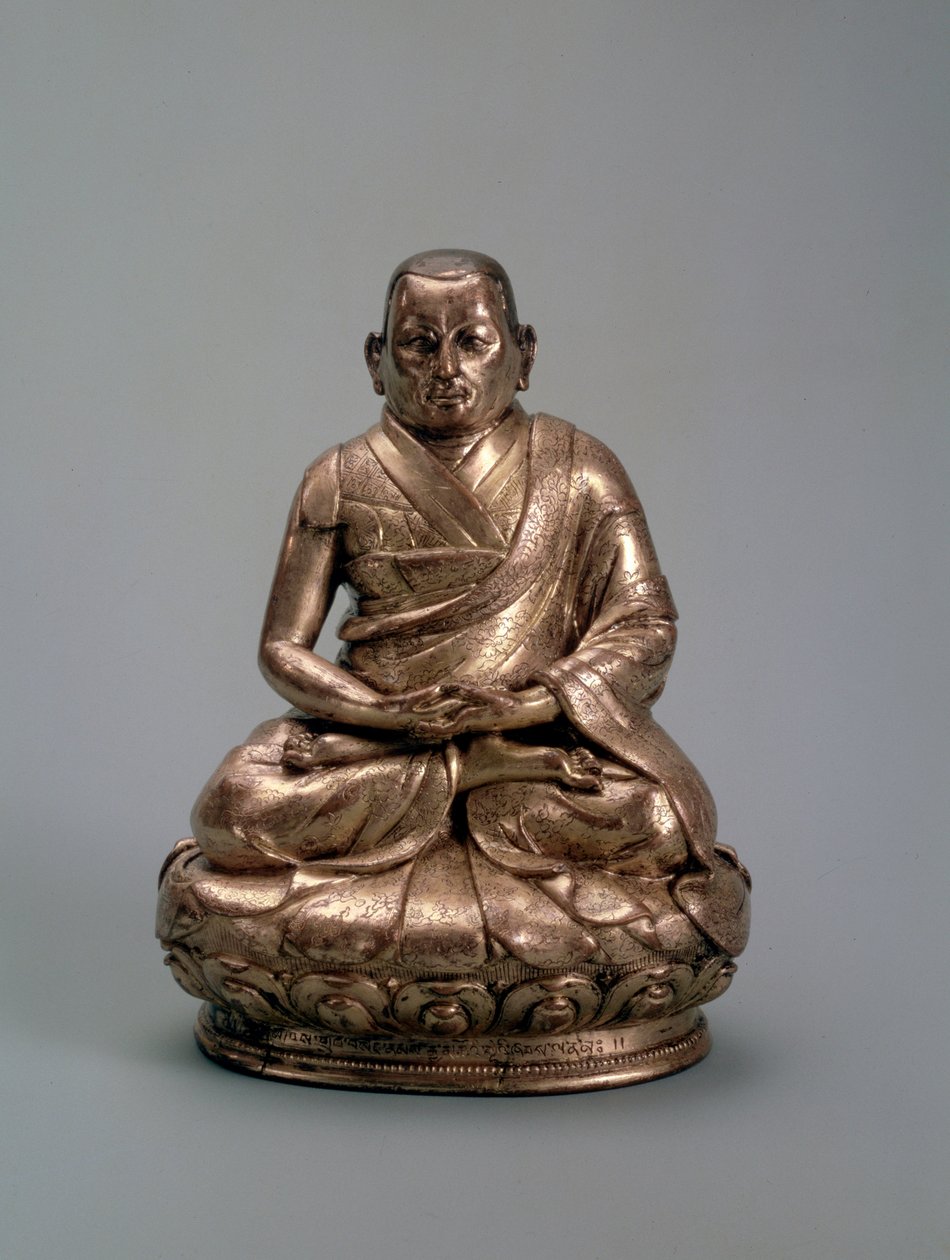 तीसरा दलाई लामा सोनम ग्यात्सो 1543-1588, 16 वीं -17 वीं शताब्दी द्वारा अज्ञात