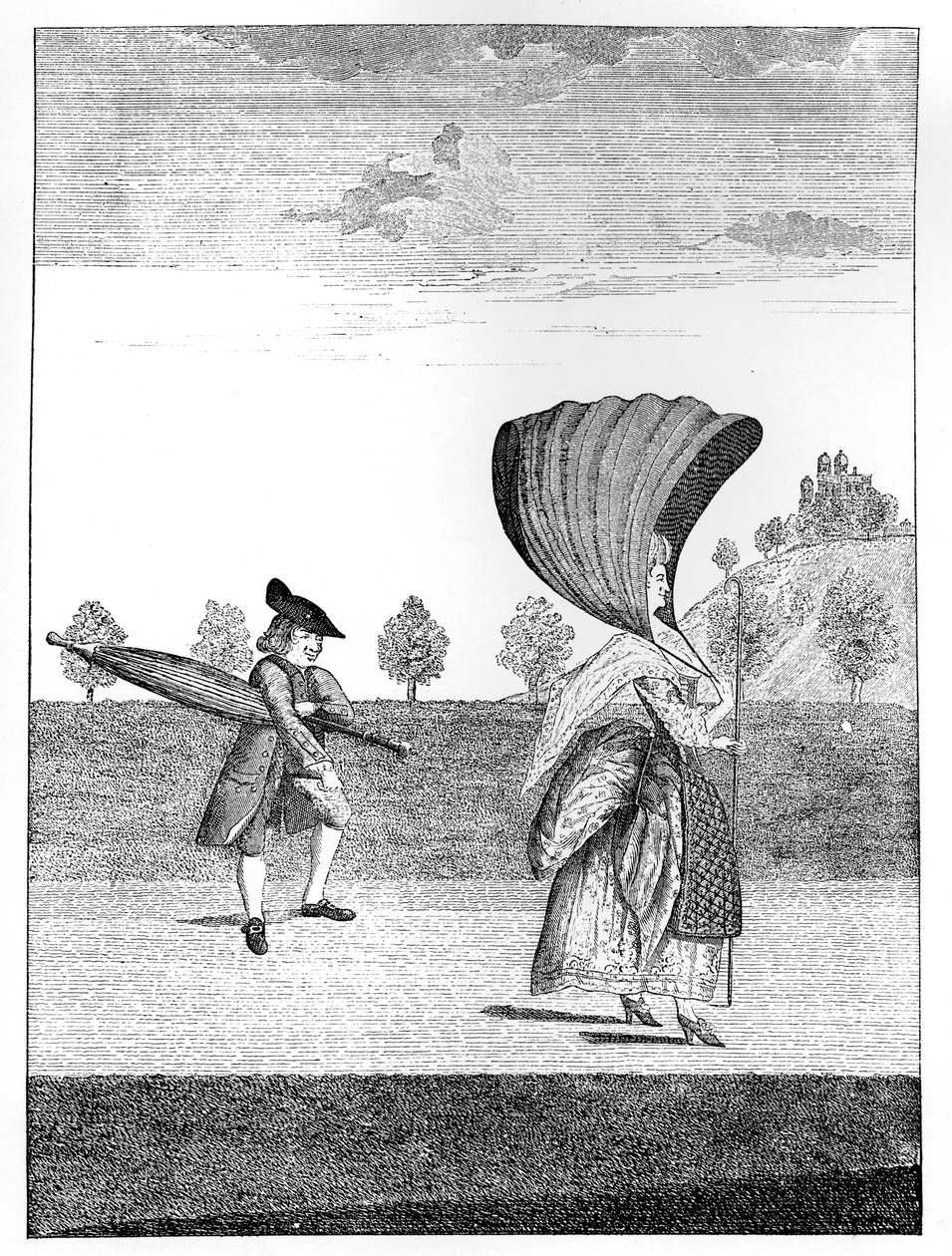 ग्रीनविच में टन: ग्रीनविच में पार्क में उत्सव में 1777 द्वारा अज्ञात