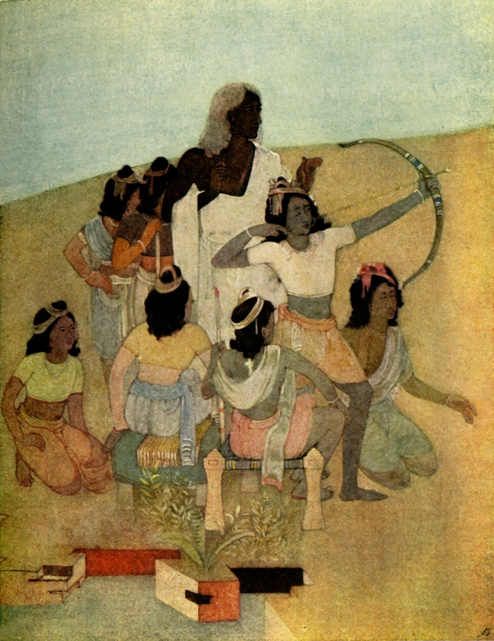 राजकुमारों का परीक्षण, 1920। द्वारा अज्ञात