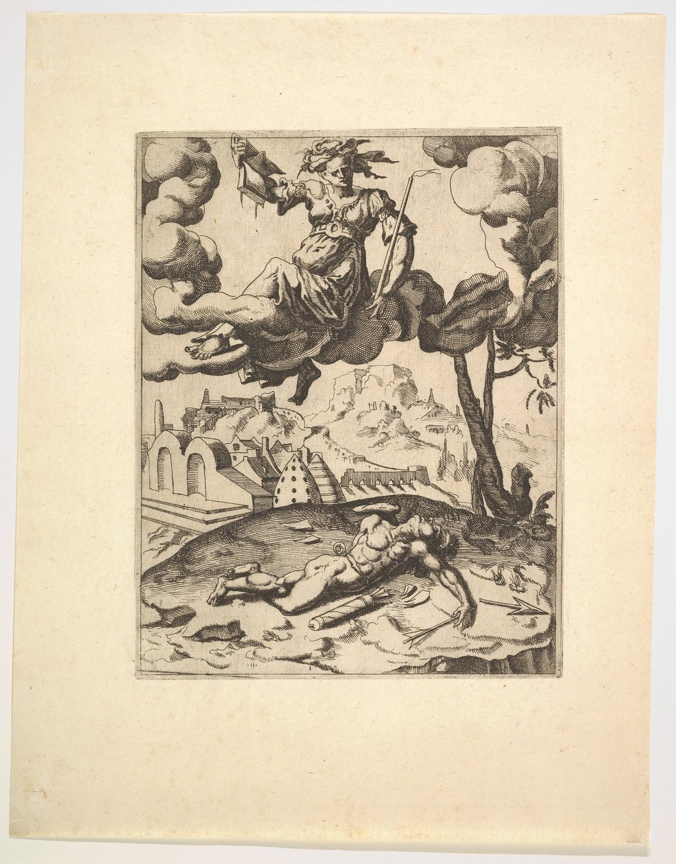 पेट्रार्क के ट्रायम्फ से चैस्टिटी की विजय, ca. 1548-1549। द्वारा अज्ञात