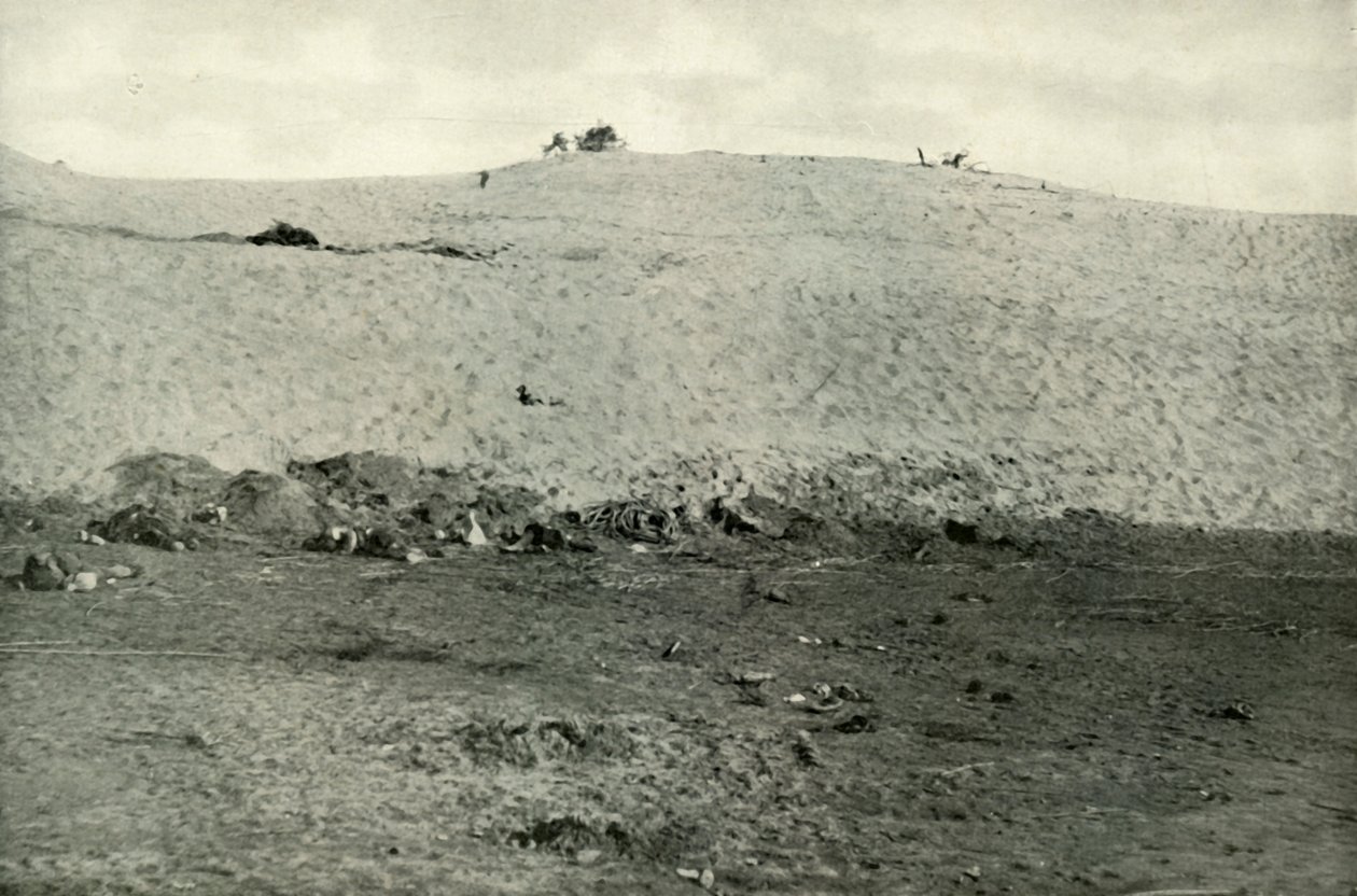 स्वेज नहर पर तुर्की की हार, c1915, 1919। द्वारा अज्ञात