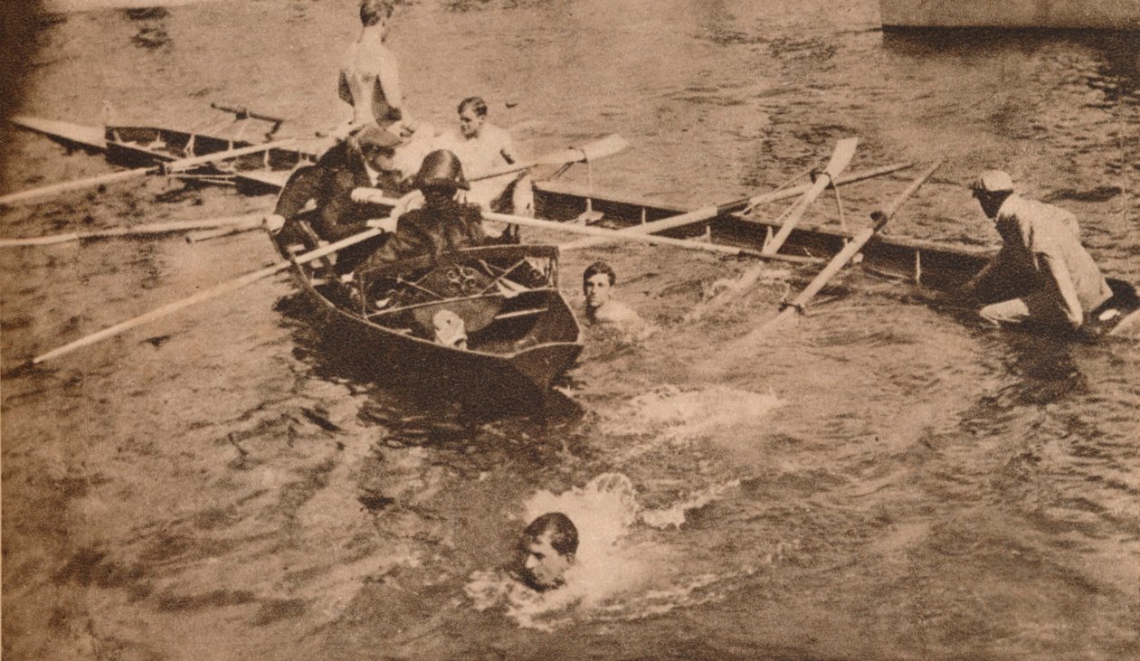 यूनिवर्सिटी बोट रेस, मार्च 1912 1935 द्वारा अज्ञात