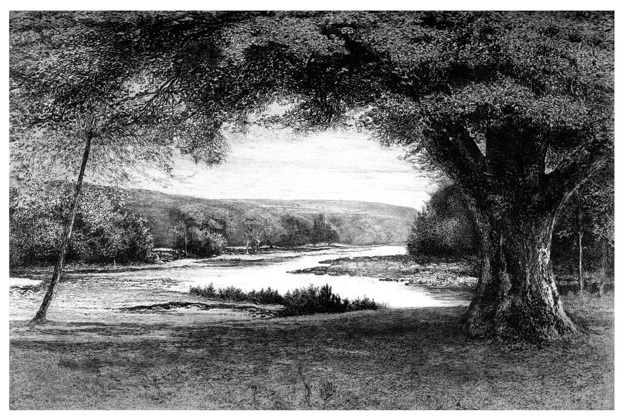 एवलोक की घाटी, 1895 द्वारा अज्ञात