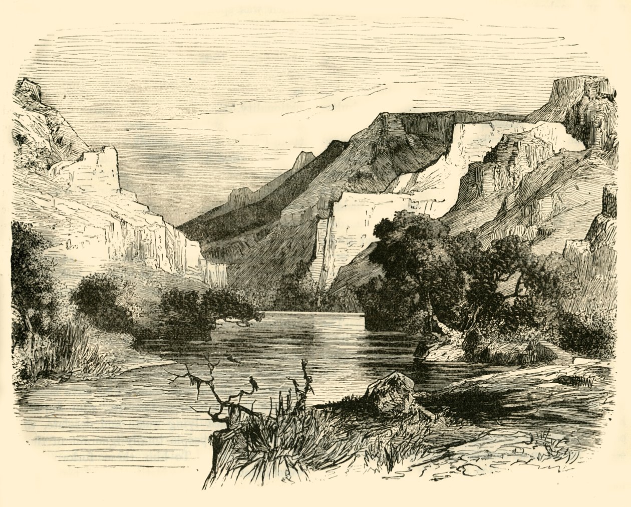 द वेल ऑफ़ टेम्प, 1890। द्वारा अज्ञात