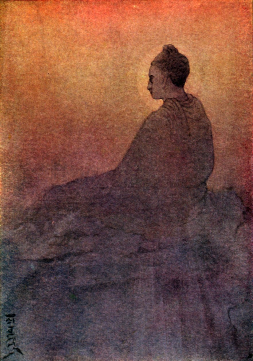 बुद्ध की विजय, 1920। द्वारा अज्ञात