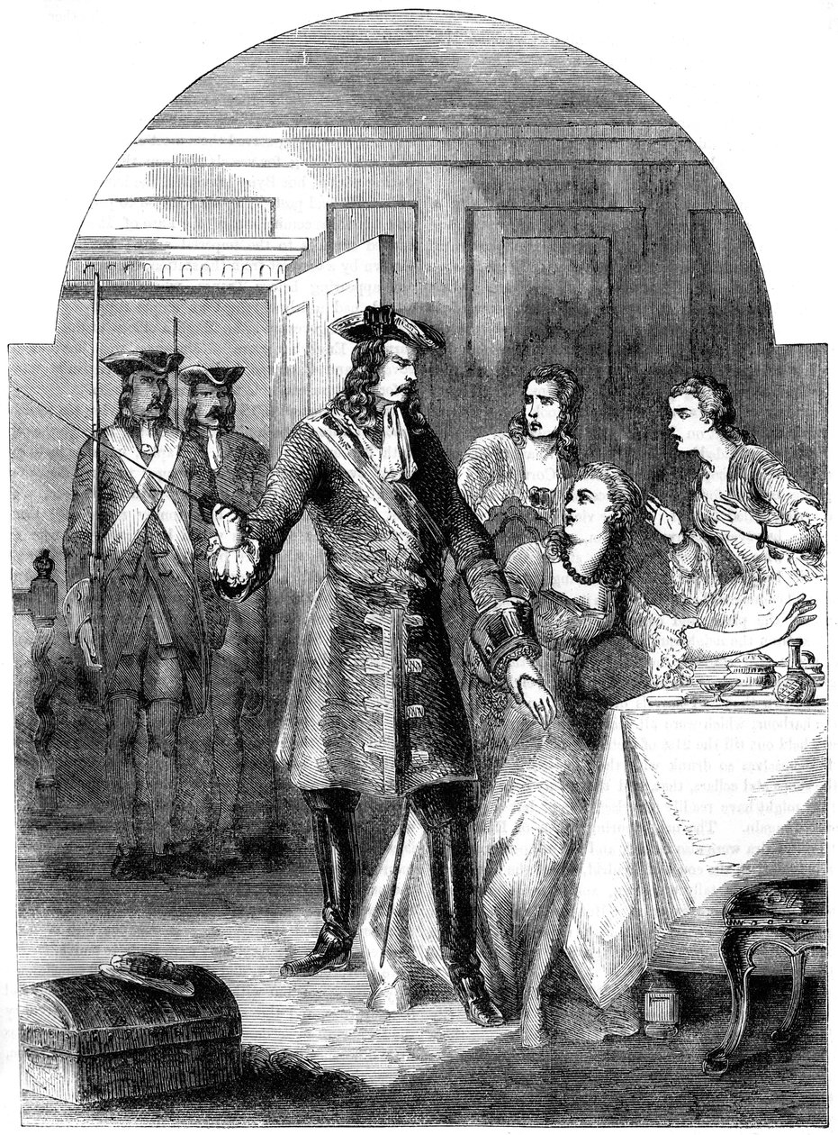राजकुमारी क्लेमेंटिना 1702-1735 की गिरफ्तारी, 18 वीं शताब्दी 19 वीं शताब्दी द्वारा अज्ञात