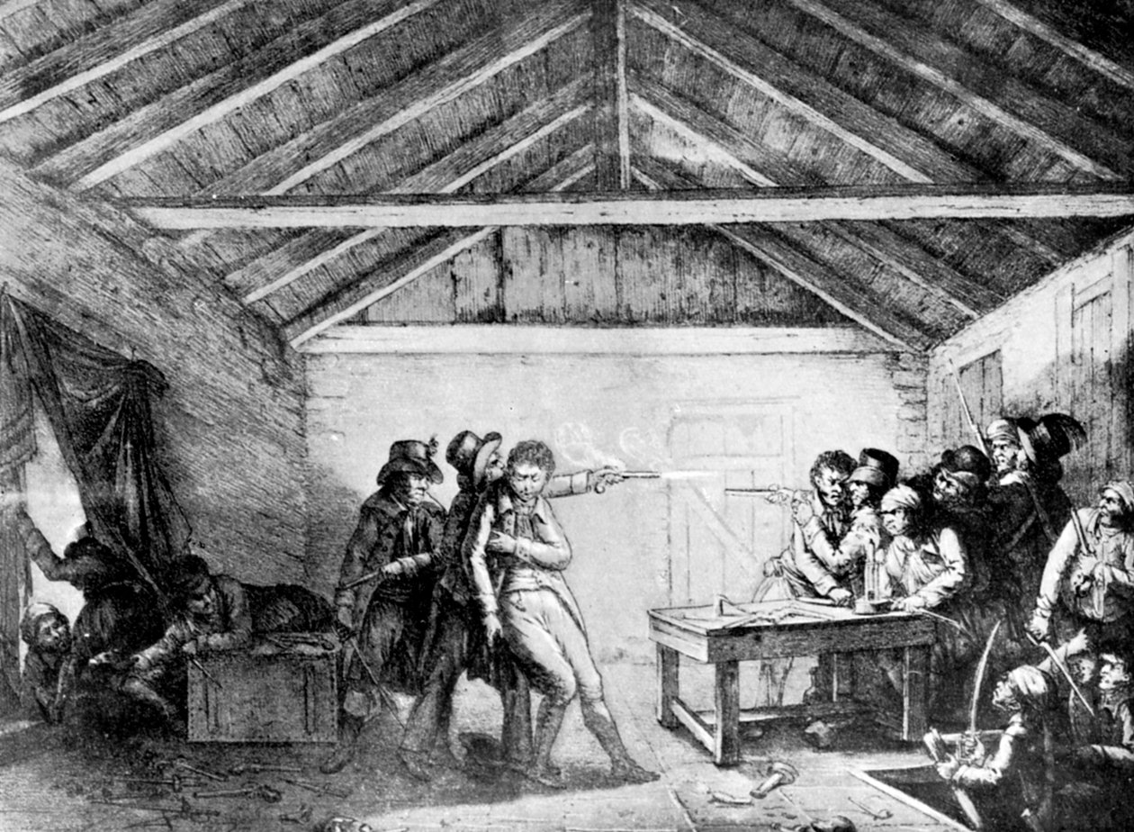 कैटो स्ट्रीट साजिशकर्ताओं की गिरफ्तारी, 23 फरवरी, 1820, 1901 द्वारा अज्ञात