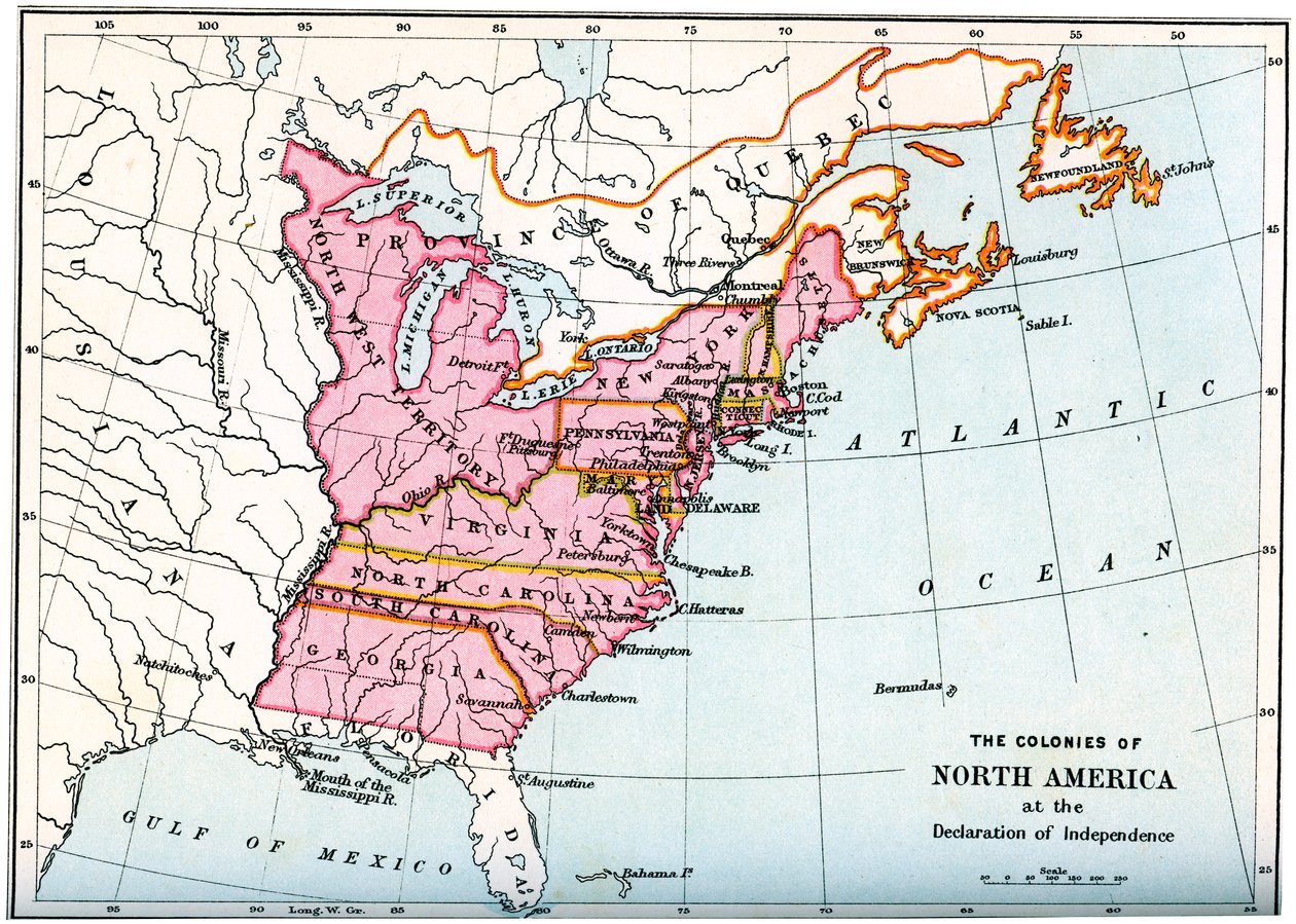 स्वतंत्रता की घोषणा पर उत्तरी अमेरिका के उपनिवेश, 1776 1894 द्वारा अज्ञात