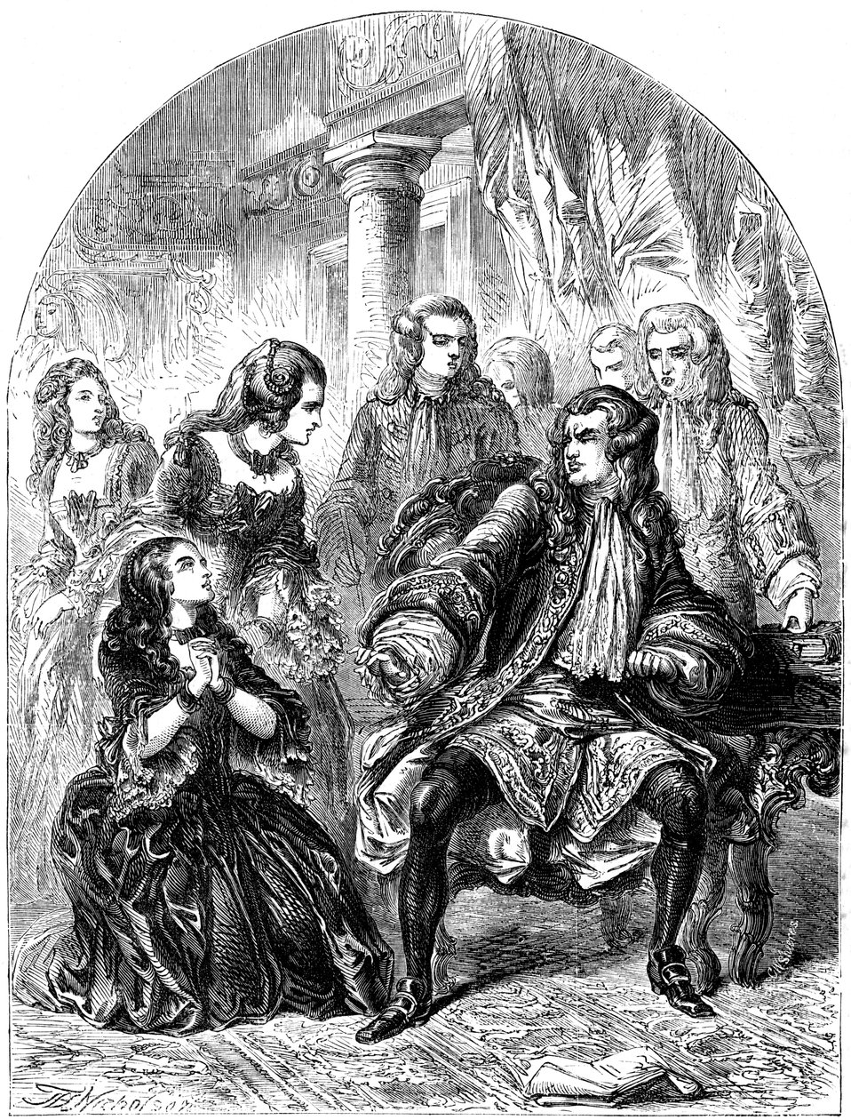 1715-1716 के पति के जीवन की दलील देते हुए डेरवेंट वाटर की गिनती द्वारा अज्ञात