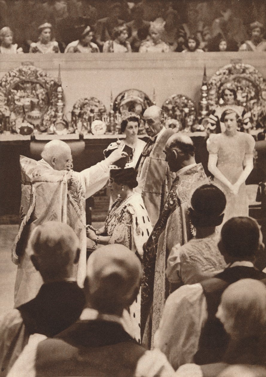क्वीन एलिजाबेथ की ताजपोशी, किंग जॉर्ज VI, 1937 की पत्नी द्वारा अज्ञात