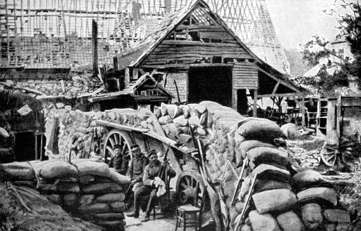 कैरिसी, फ्रांस, 1915 का बचाव द्वारा अज्ञात