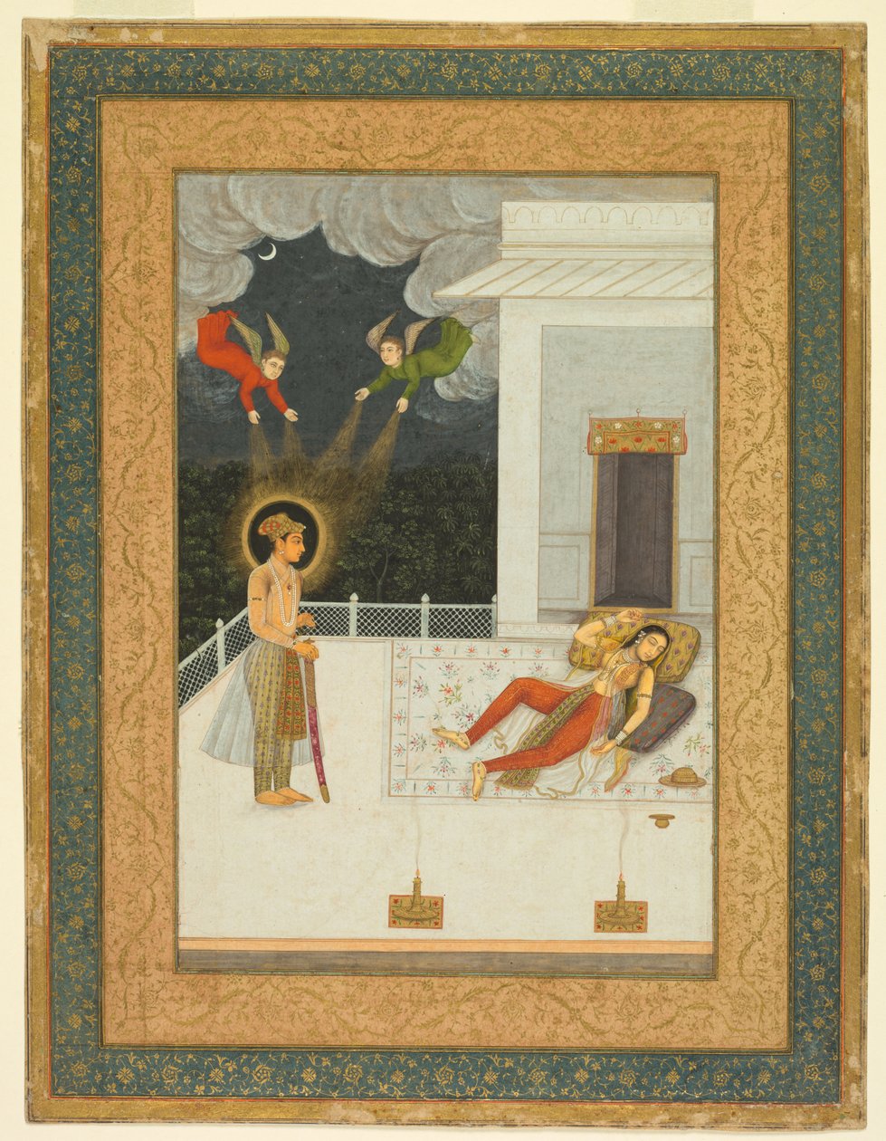ज़ुबलेखा का सपना, एम्बर एल्बम से, सी। 1670। द्वारा अज्ञात