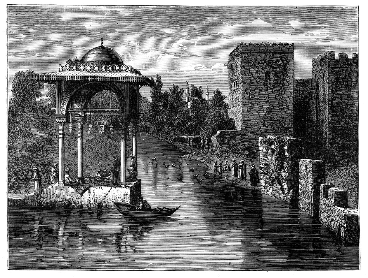 दमिश्क, सीरिया के दूत, c1890 द्वारा अज्ञात