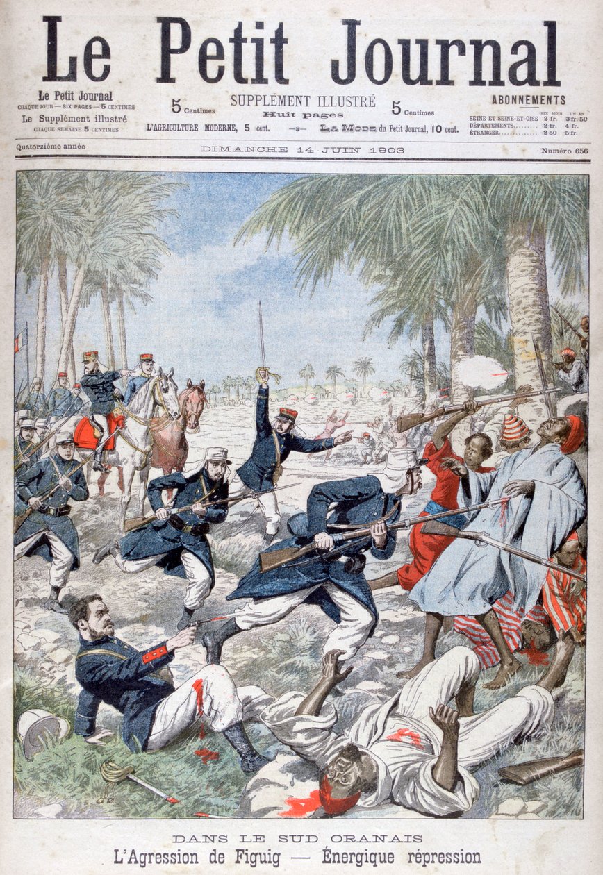 फिजी, दक्षिण-पूर्वी मोरक्को, 1903 का जबरदस्त दमन द्वारा अज्ञात