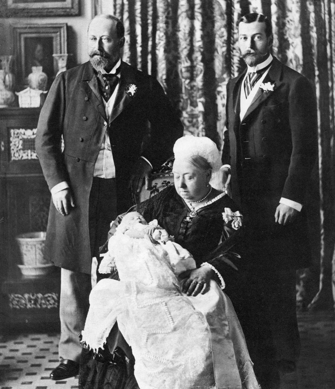 भविष्य के राजा एडवर्ड VIII का नामकरण दिवस, 16 जुलाई 1894 द्वारा अज्ञात