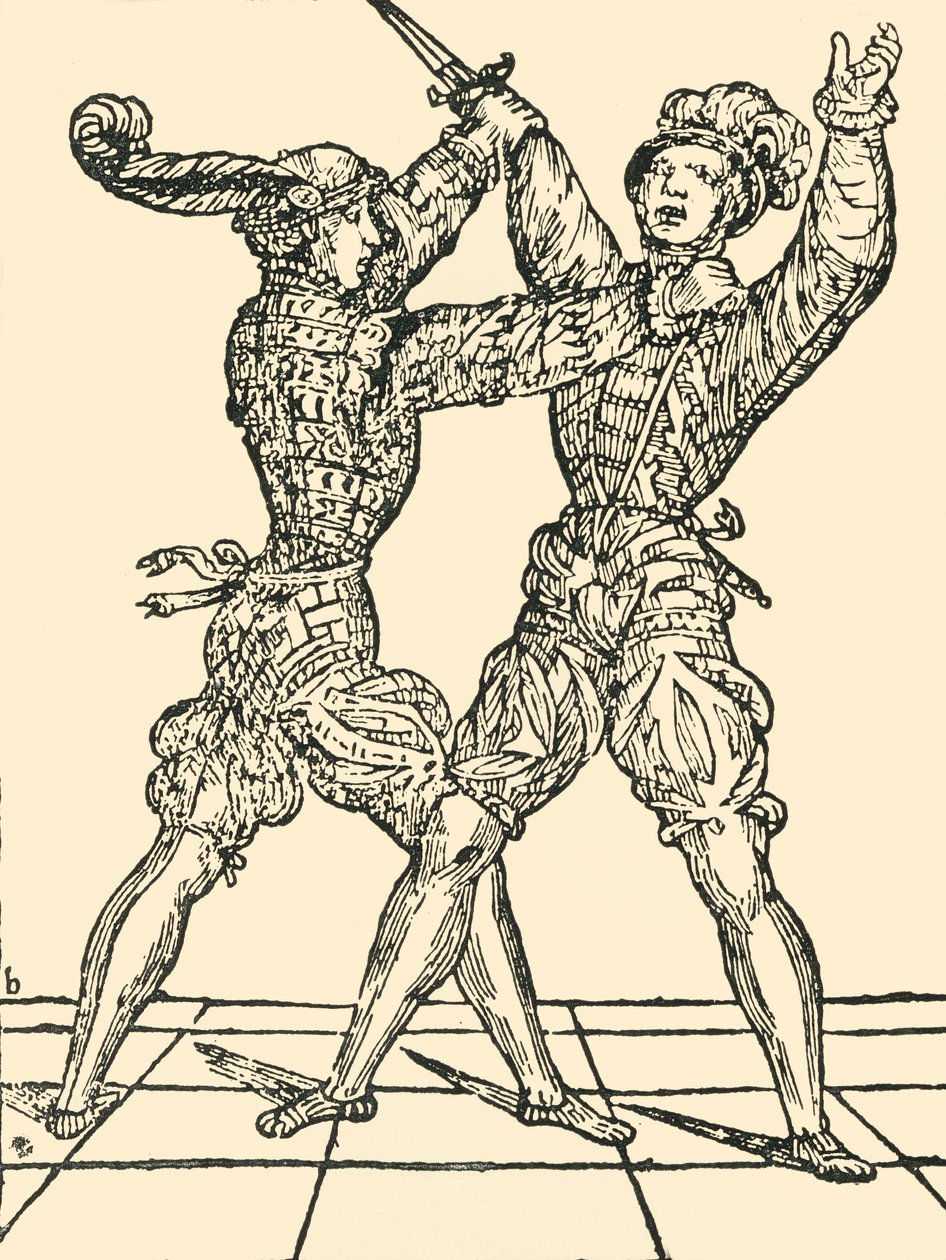 खंजर के खिलाफ हाथ, c1536, 1903। द्वारा अज्ञात