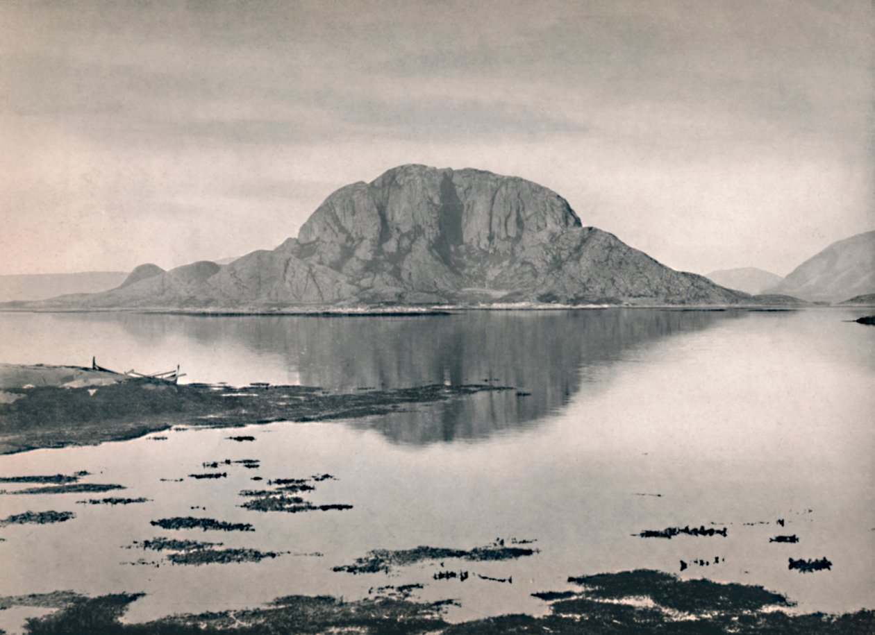 Torghatten, 1914 का द्वीप। द्वारा अज्ञात