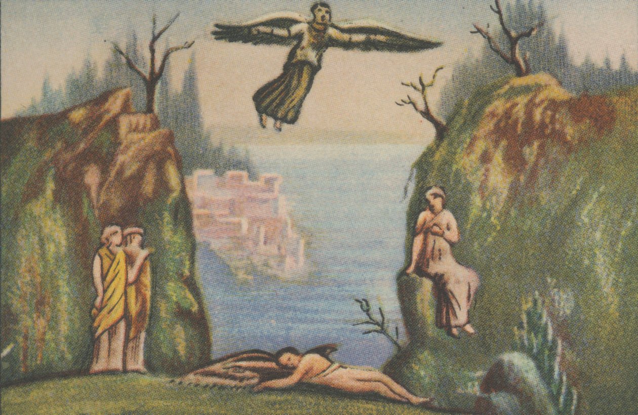 इकारस की किंवदंती, 1932। द्वारा अज्ञात