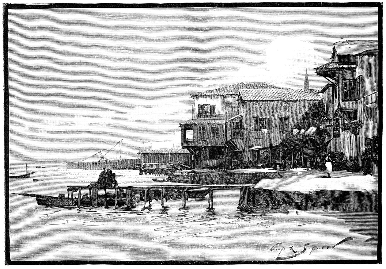 मरीना, लारनाका, साइप्रस, 1900 द्वारा अज्ञात