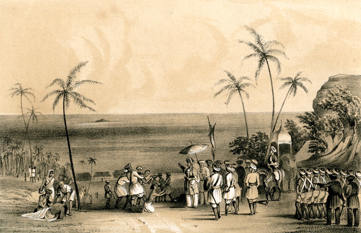 कालीकट के व्यापारियों ने 1847 में टीपू साहब के आदेश से एक बंजर चट्टान को जब्त कर लिया था द्वारा अज्ञात