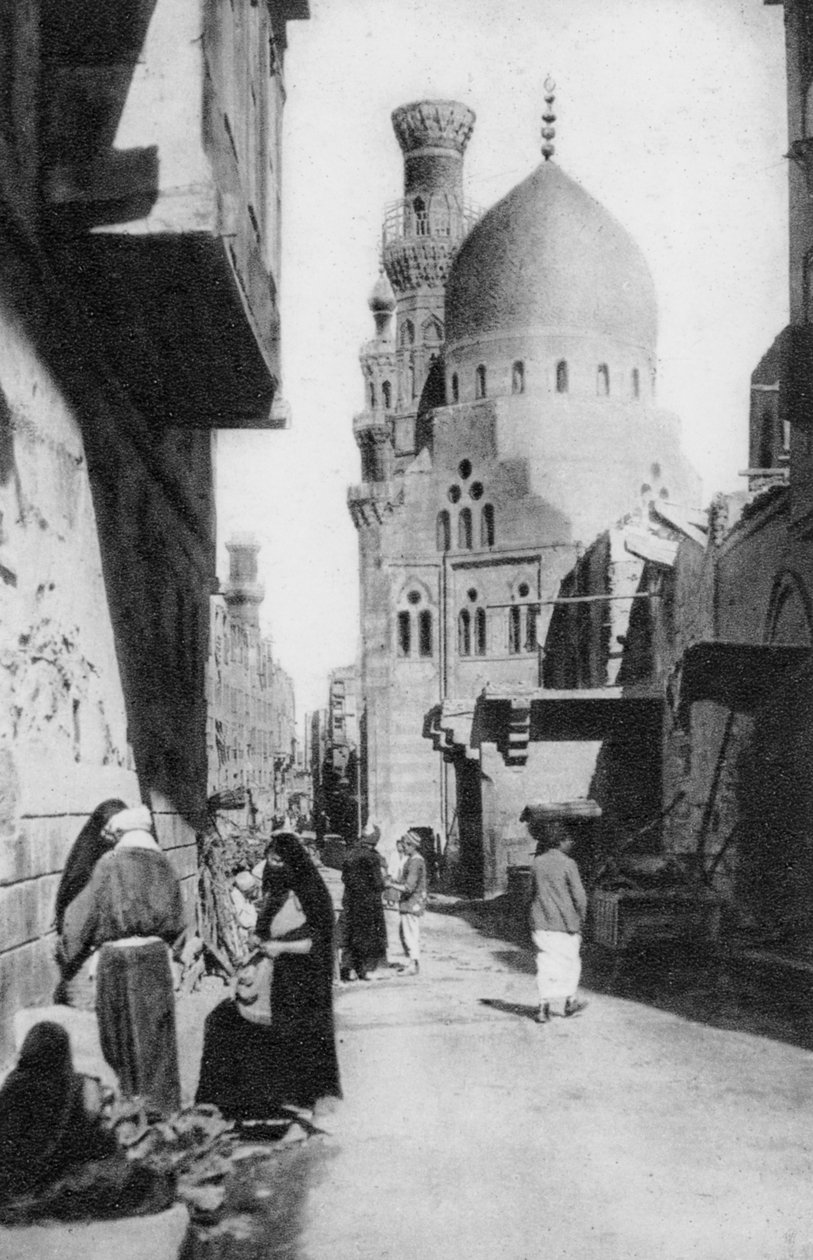 देशी क्वार्टर, काहिरा, मिस्र, c1920s द्वारा अज्ञात