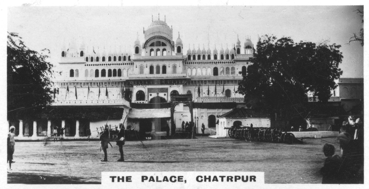 छतरपुर, भारत का महल, c1925 द्वारा अज्ञात