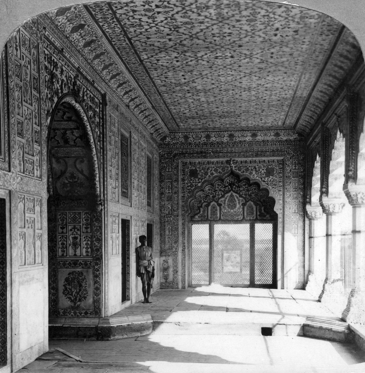 रंग महल का महल, मुगल रानी का शाही निवास, दिल्ली, भारत, 1900s द्वारा अज्ञात