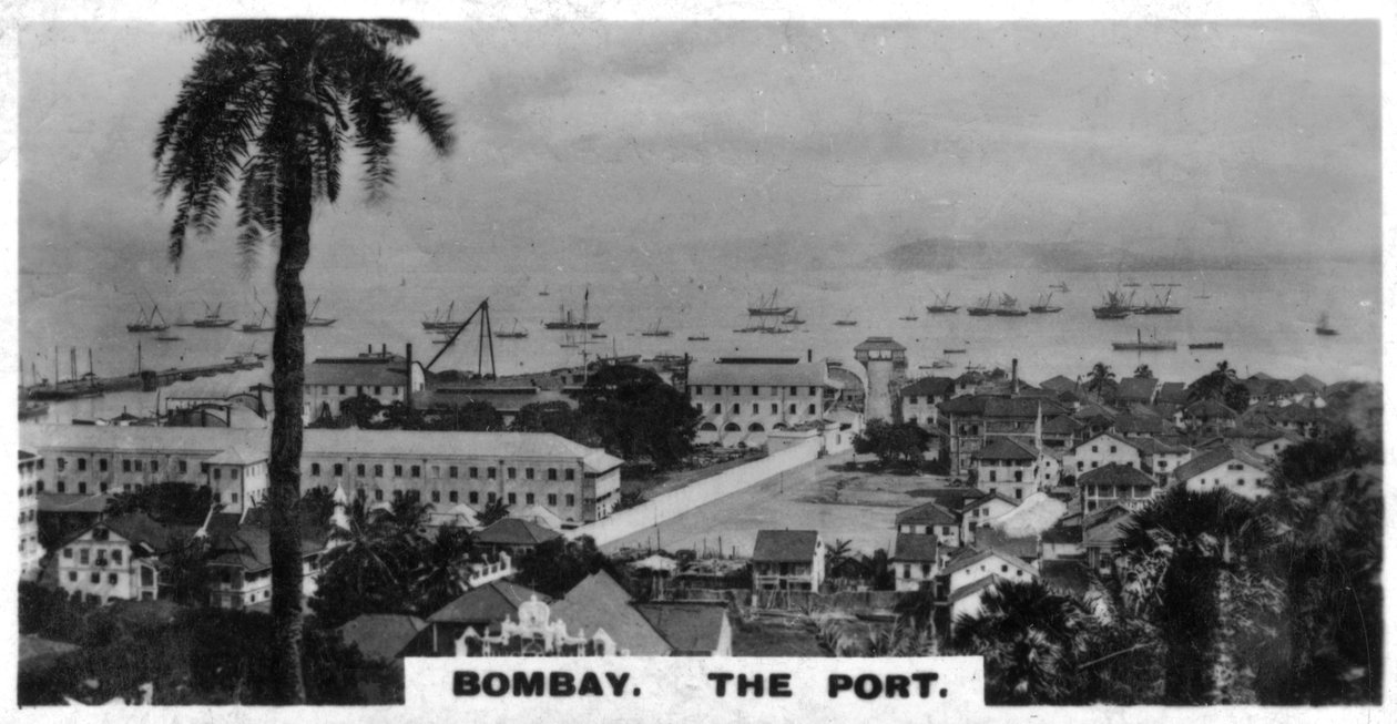 बंदरगाह, बॉम्बे, भारत, c1925 द्वारा अज्ञात