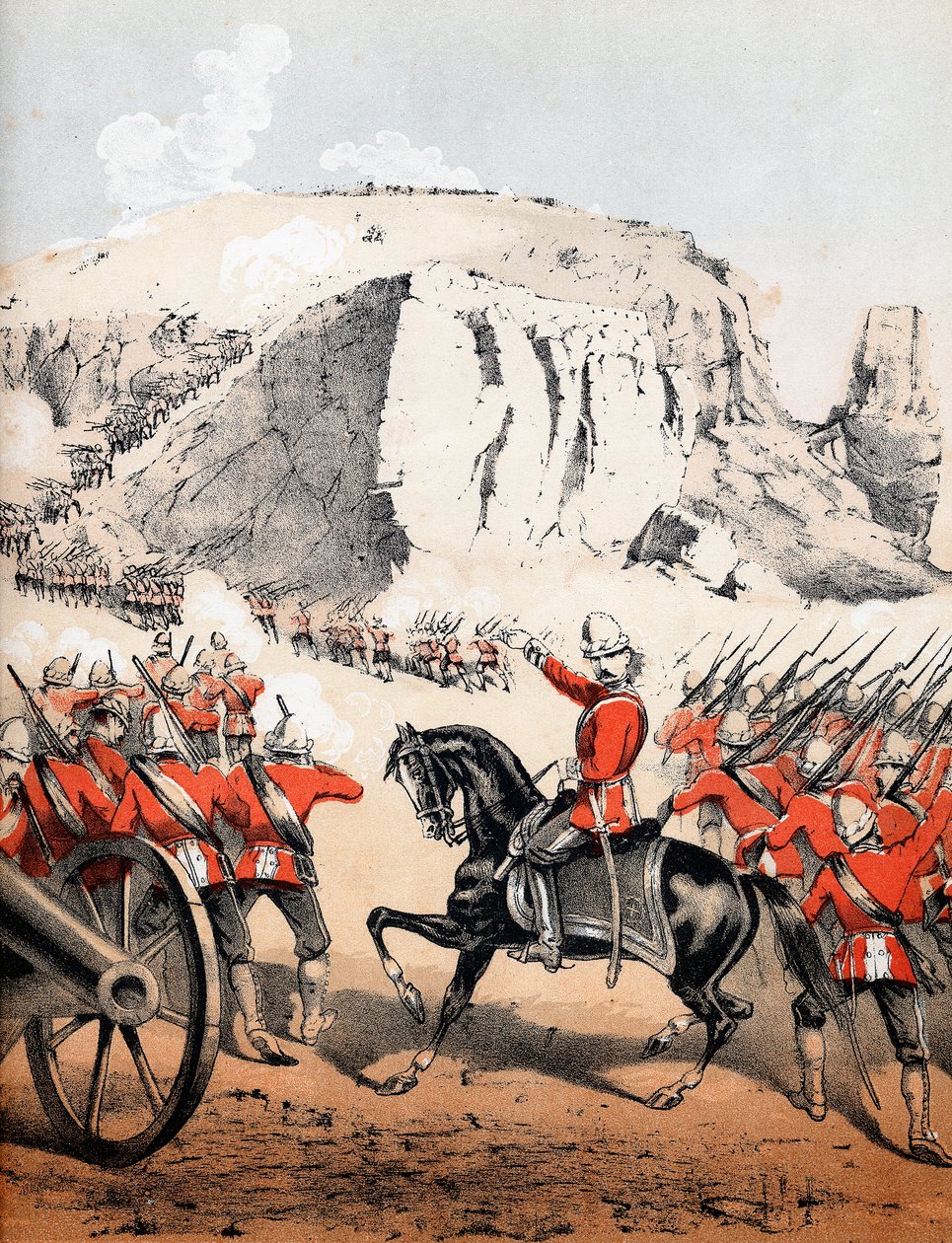 मैगडाला, इथियोपिया का तूफान, 13 अप्रैल 1868 द्वारा अज्ञात